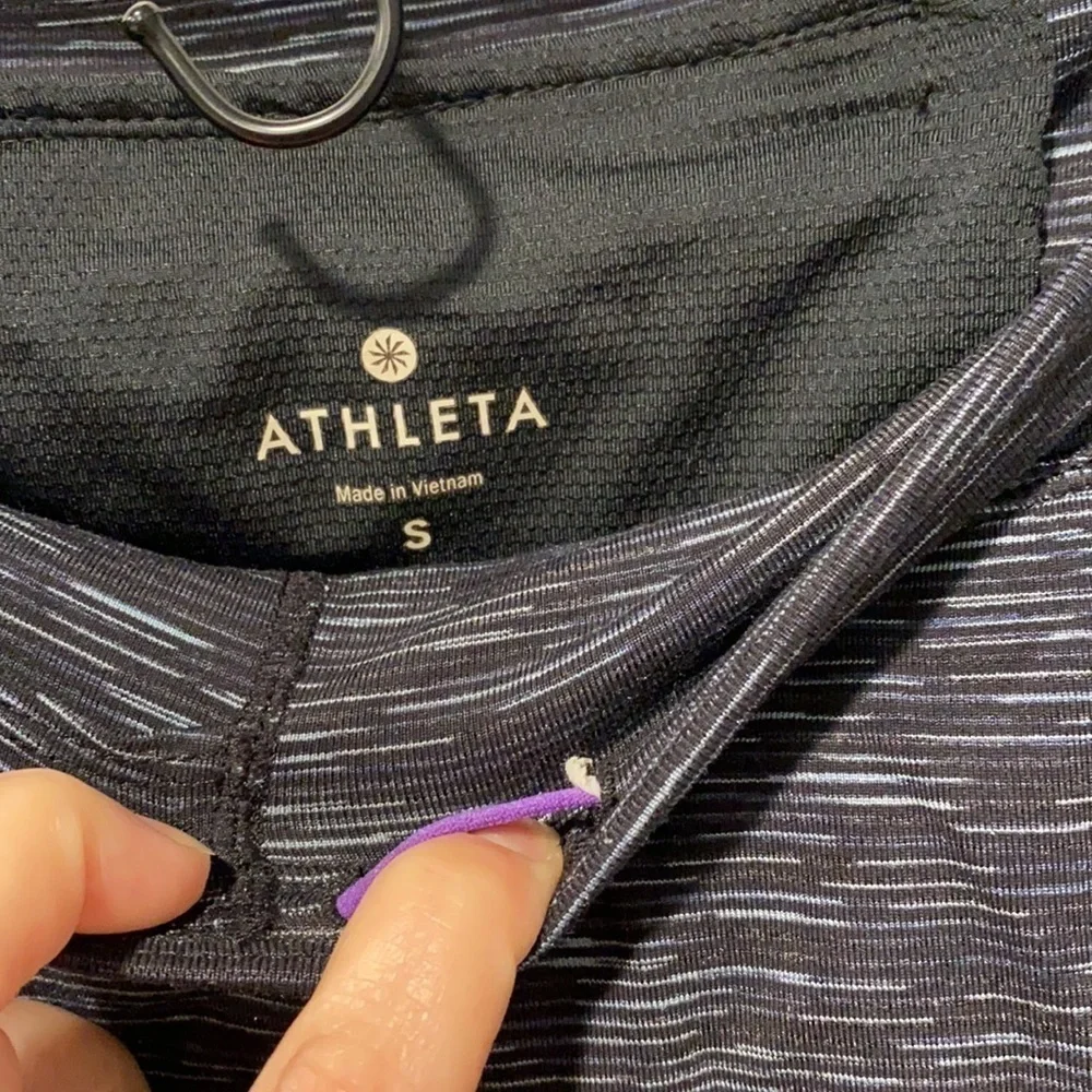 Athleta Skort EUC Black Spacedye